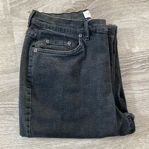Black highwasted oversized jeans